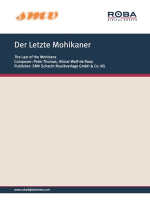 cover image of Der Letzte Mohikaner